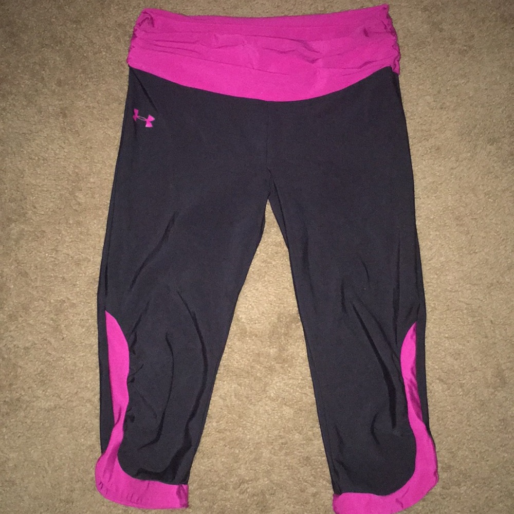 Under Armour Heat Gear Capri size Large